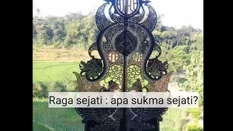 PERCAKAPAN RAGA DAN SUKMA SEJATI | @Riduan_Wahid1995 #manusia #raga #hati