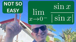 This Limit with Sine and It's Absolute Value Destroys Calculus Students, Can You Find the Answer?