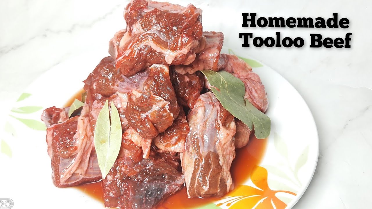 Let's Make The Authentic Ghanaian Tooloo Beef /How To Make Tooloo Beef