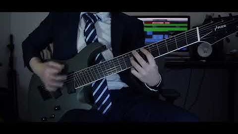 Haze 7 Fanned fret GM electric guitar