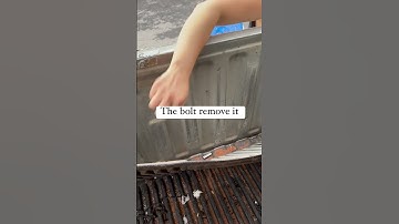 tailgate latch stuck closed