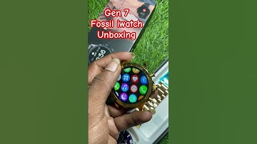 Unboxing gen 7 part 3 #youtube #unboxing #youtubeshorts #gen7 #fossilsmartwatch #t800ultra #iwatch