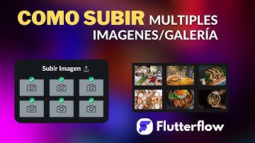 Como Subir Multiples Imagenes y Crear una Galería en FLUTTERFLOW | Tutorial No Code En Español