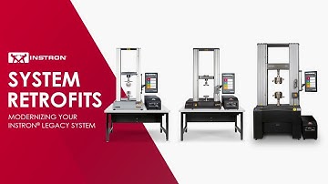 Instron 3400 & 6800 Series System Retrofits