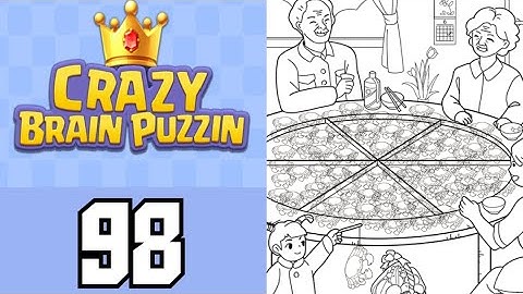 Crazy Brain Puzzle Level 98 Find Crabs | Game Walkthrough