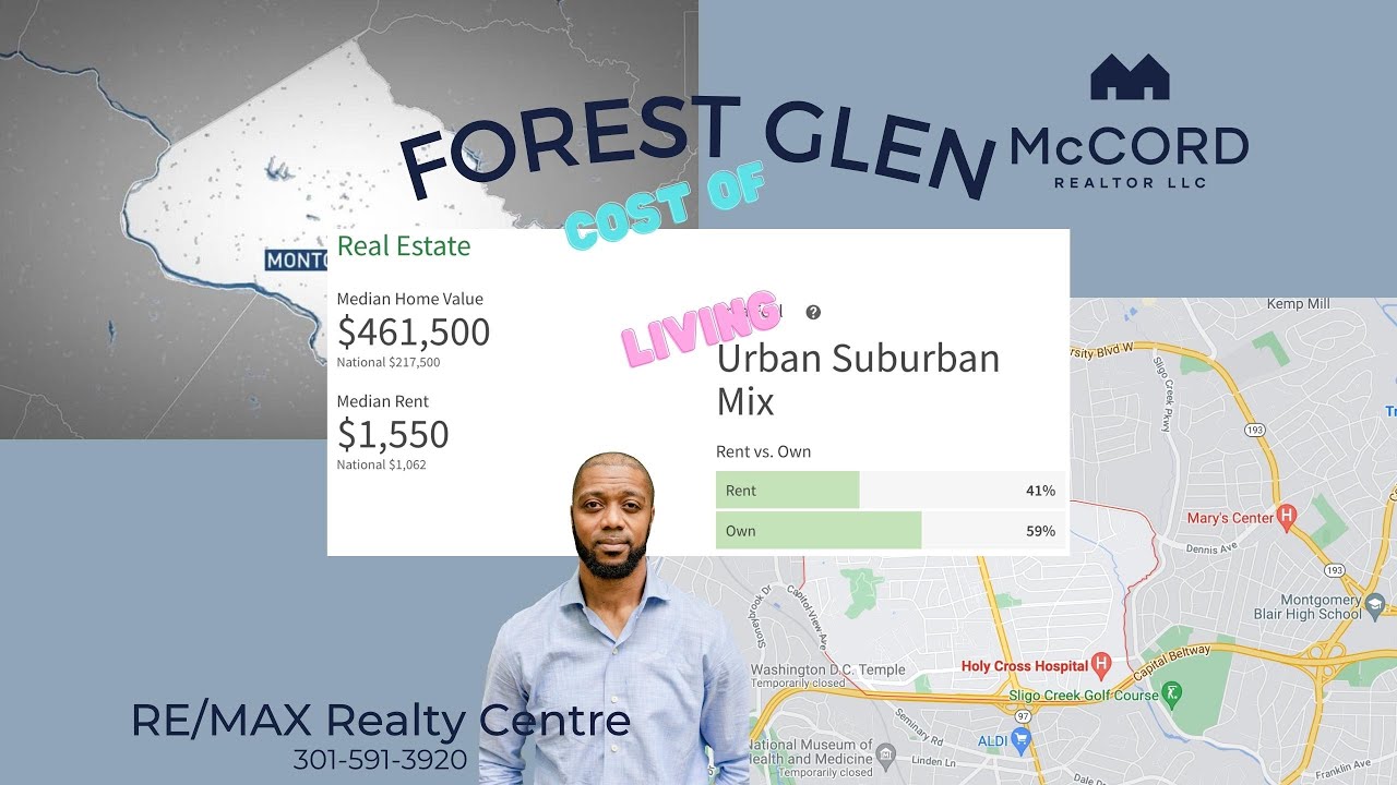 Living in Silver Spring - Forest Glen MD - Cost of living