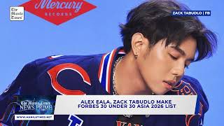 Alex Eala, Zack Tabudlo make Forbes 30 Under 30 Asia 2026 list