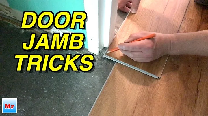 Amazing Tricks How To Pass Two Doors Jambs with Vinyl Plank Flooring| LVP in a Narrow Hallway DIY - DayDayNews