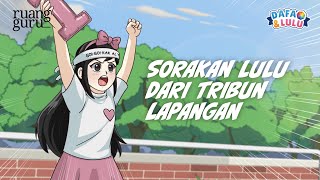 LULU'S CHEERS FROM THE FIELD STAND | Learning with Dafa Lulu