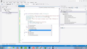 118 - How to Insert Data INTO Local DataBase using C#