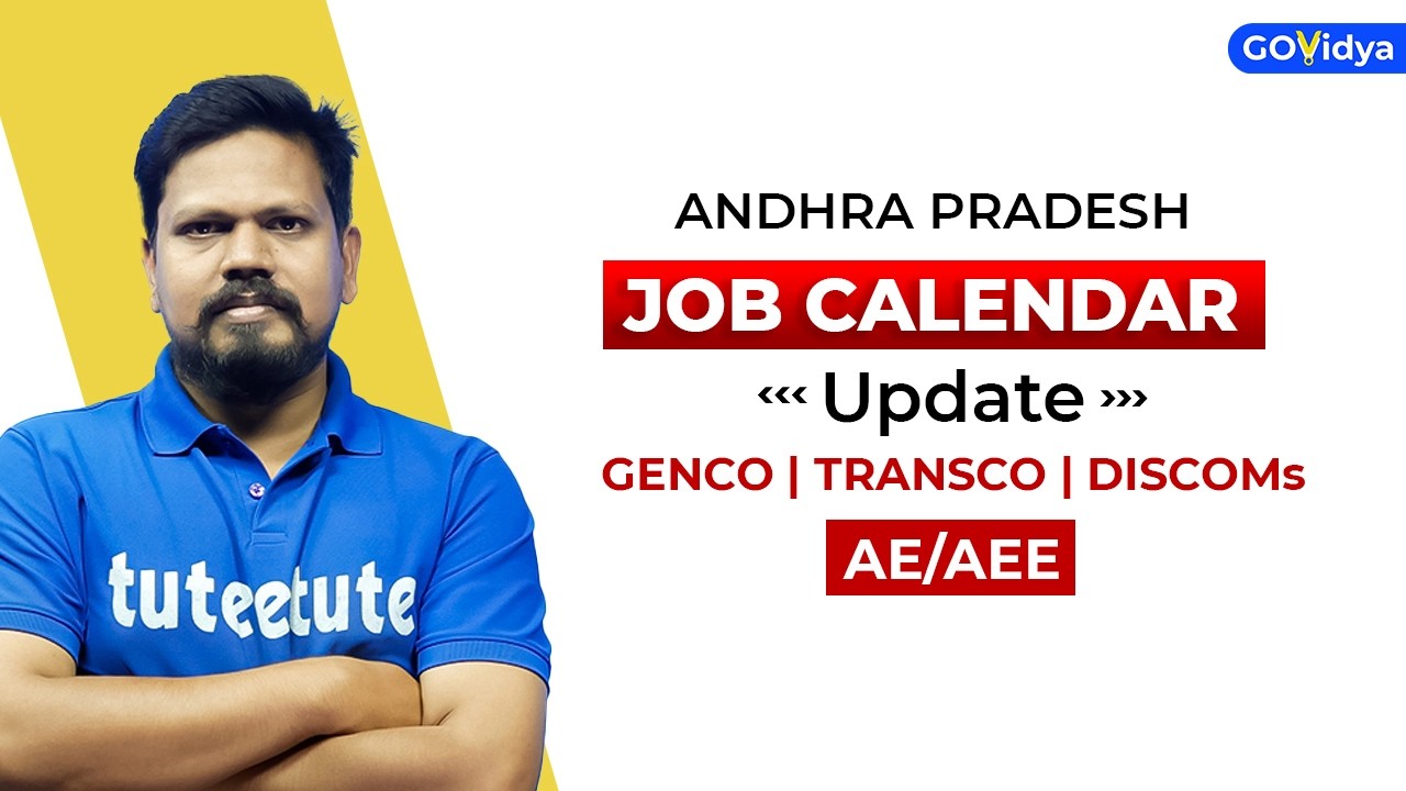 AP Job Calendar Update - GENCO | TRANSCO | DISCOMs | AE/AEE & JLM Details #transco  #genco