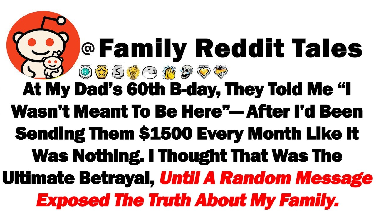 На 60-летии моего отца мне сказали: «Мне не суждено было здесь быть» — после того, как я отправил...