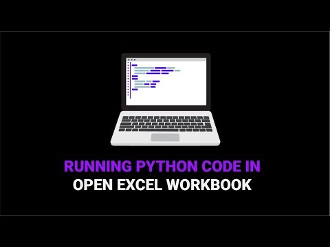 How To Run Python Code In An Open Excel Workbook