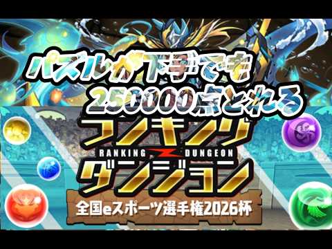 上位10% 残りタイムを無視した、ランダン【パズドラ】