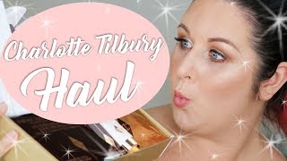 Charlotte Tilbury Makeup Haul + Beauty Glow Palette Swatches #GLOWMO