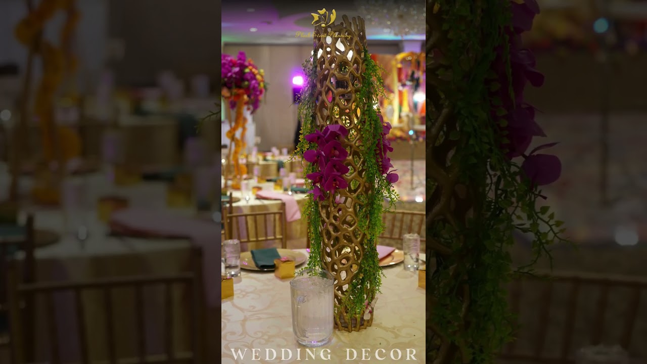 Vibrant Wedding Decor by Plush Event Planning