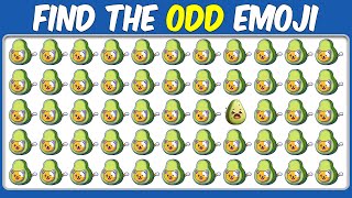 Can You Find The Odd Emoji Out & Letters And Numbers In 15 seconds | Find The Odd Emoji #18