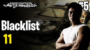 Need for Speed Most Wanted 2005 Gameplay Walkthrough #5 - Blacklist 11