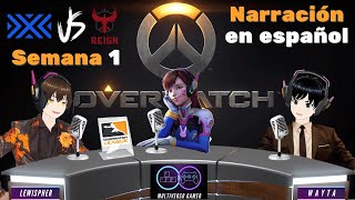 New York Excelsior vs Atlanta Reign | Semana 1 | Overwatch League | Narración en Español Latino