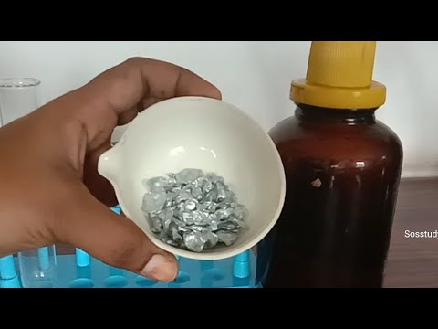Video: Zal zink oplossen in zoutzuur?