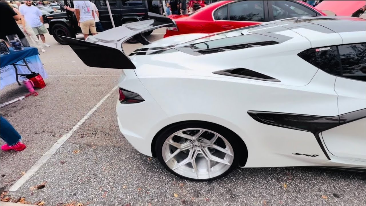 “INSANE Cars & Coffee Orlando! Supercars Took Over the Lot!”