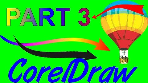 CorelDraw Tips & Tricks Fancy Curved Arrow in CorelDraw 2023 Part 3