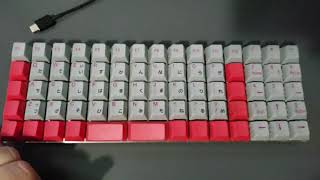 First Test Of The Postage Board Keyboard Controller