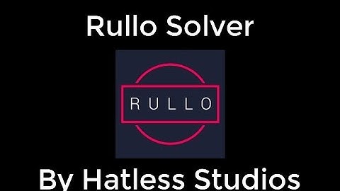 Rullo Solver Demo