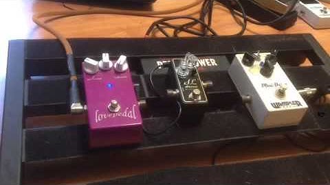 Plexi Pedal Shootout: Lovepedal vs Xotic vs Wampler