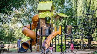 Proludic Saint Beauzély playground – Lake leisure area – France