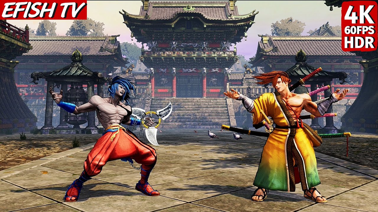 Basara vs Tokugawa Yoshitora (Hardest AI) - Samurai Shodown