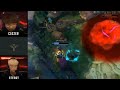 Fountain Dive Competition - SP vsT1 Highlights With Voice Comms (Translated) - Week 8 LCK Summer2020