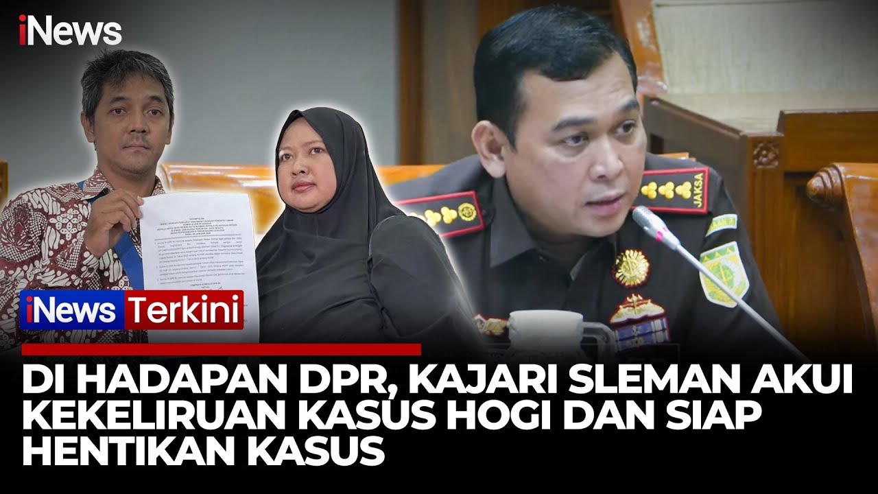 Kajari Sleman Minta Maaf soal Kasus Hogi Minaya, Siap Hentikan Kasus | iNews Terkini (28/1)