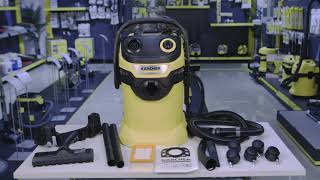 WET AND DRY VACUUM CLEANER WD 5 V-25/5/22 - Demo Video