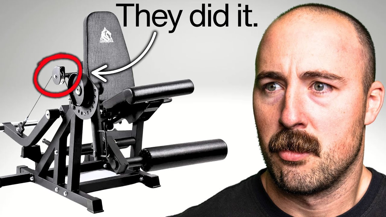Бюджетный тренажер GOAT для разгибания/сгибания ног стал еще лучше...
