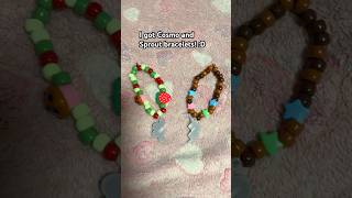 Cosmo and Sprout bracelets! #dandysworld #kandi #cosmo #sprout #fyp #givemebackmykids