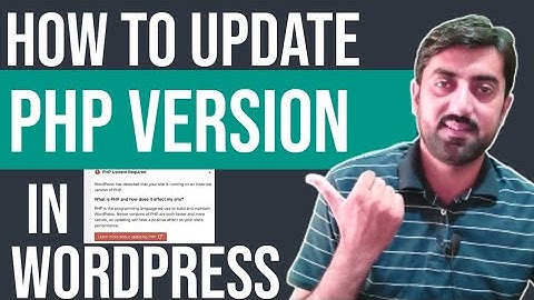 How to Update PHP version in WordPress Website | PHP Update Required Hindi Urdu | Aslam Dasti