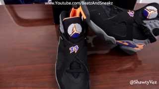 Air Jordan Retro 8 Phoenix Suns Review