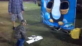 Noah Doing The Fish Stomp