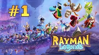 Прохождение Rayman Legends - Спасай Луговину! #1