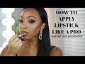 HOW TO APPLY LIPSTICK LIKE A PRO! | LIP PREP, HOW TO PICK YOUR LIP COLOR & HOW TO DO A OMBRE LIP