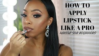 HOW TO APPLY LIPSTICK LIKE A PRO! | LIP PREP, HOW TO PICK YOUR LIP COLOR & HOW TO DO A OMBRE LIP