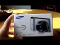 Samsung WB200F Photo Camera Unboxing Black/Blue