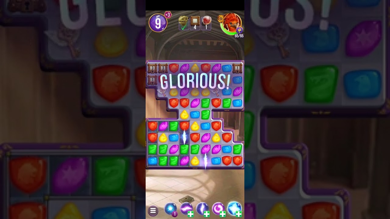 Harry Potter: Puzzles & Spells level 2010 no boosters