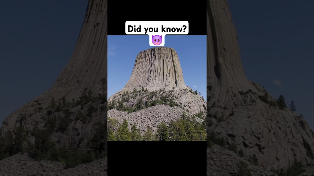 Devil's Tower: America’s First National Monument #explore #travel #nature