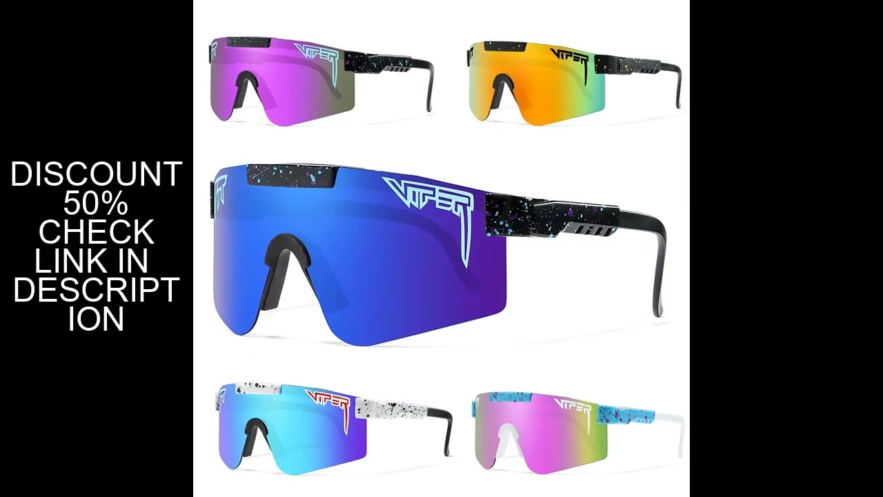 Outdoor Sport Pit Viper Sunglasses Men Male Female Driving Eyewear UV400 Cycle Sun Glasses Women Fas