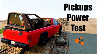 BeamNG drive Pulling test- prueba de potencia Beamng crash