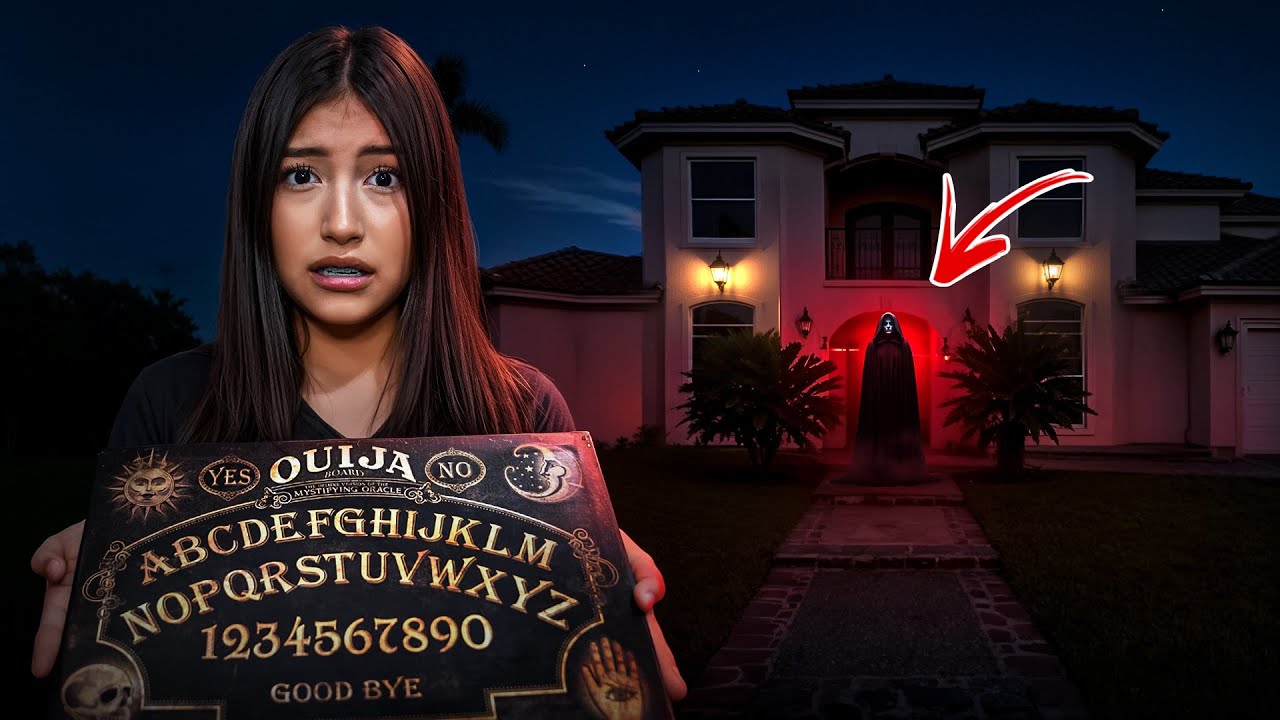 OUR NEW HOUSE IS HAUNTED‼️(Ouija board answers our questions) eslis