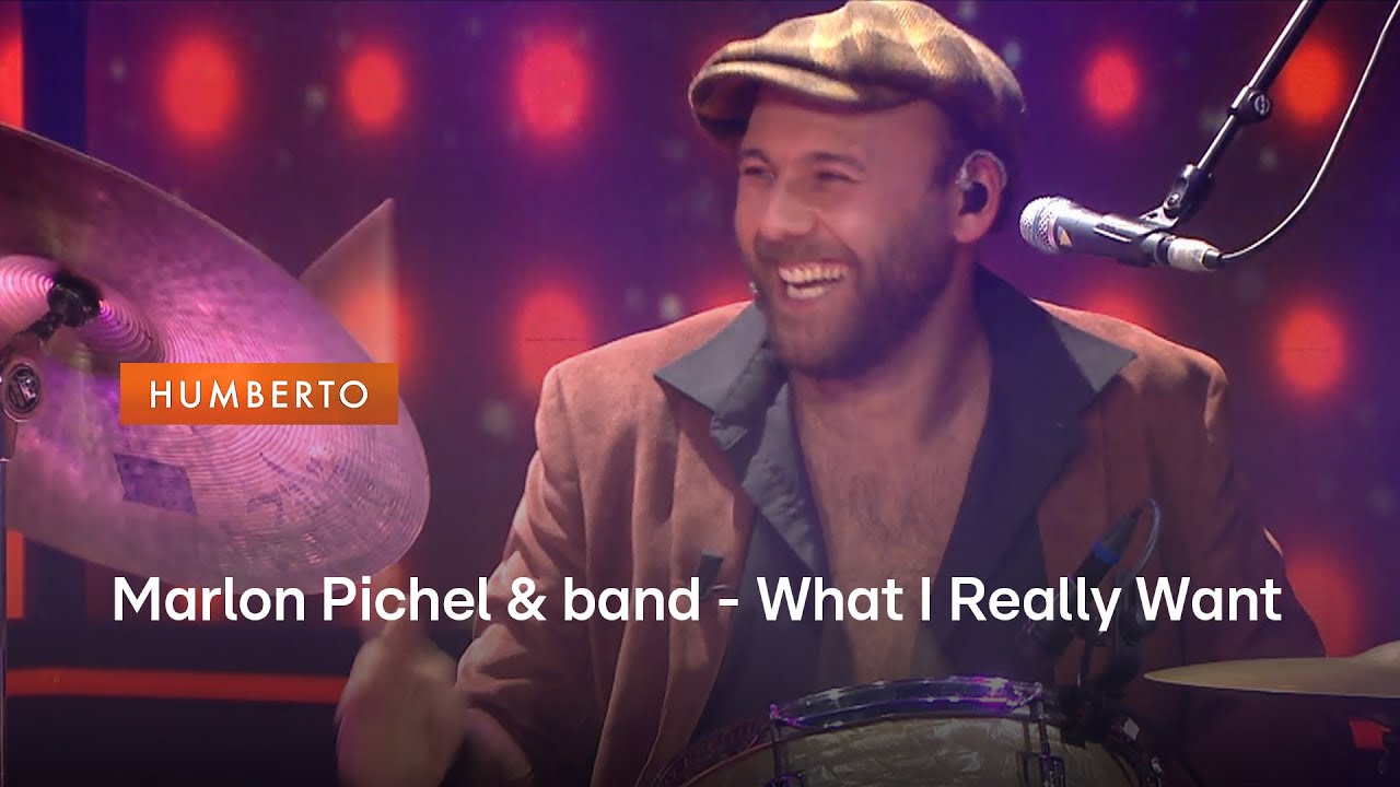 Vera's Choice: Marlon Pichel en zijn band spelen What I Really Want | HUMBERTO