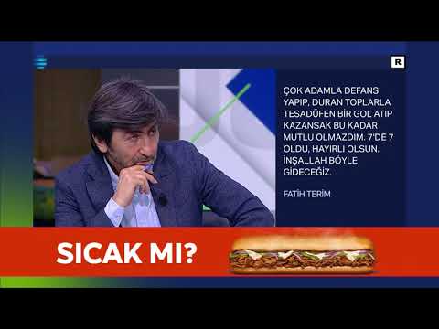 Rıdvan Dilmen: Ersun Yanal hakkını helal etsin (%100 Futbol Fenerbahçe-Galatasaray)